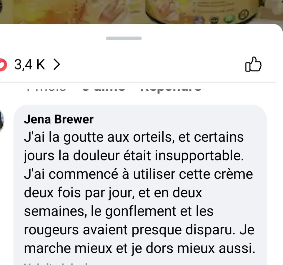 Crème Miracle – Fini les douleurs, raideurs et gonflements dès la première application !