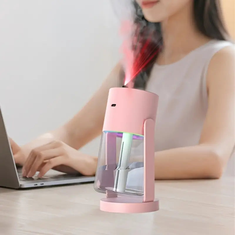 Diffuseur LED & Projecteur Étoilé – Respirez,Rêvez,Brillez