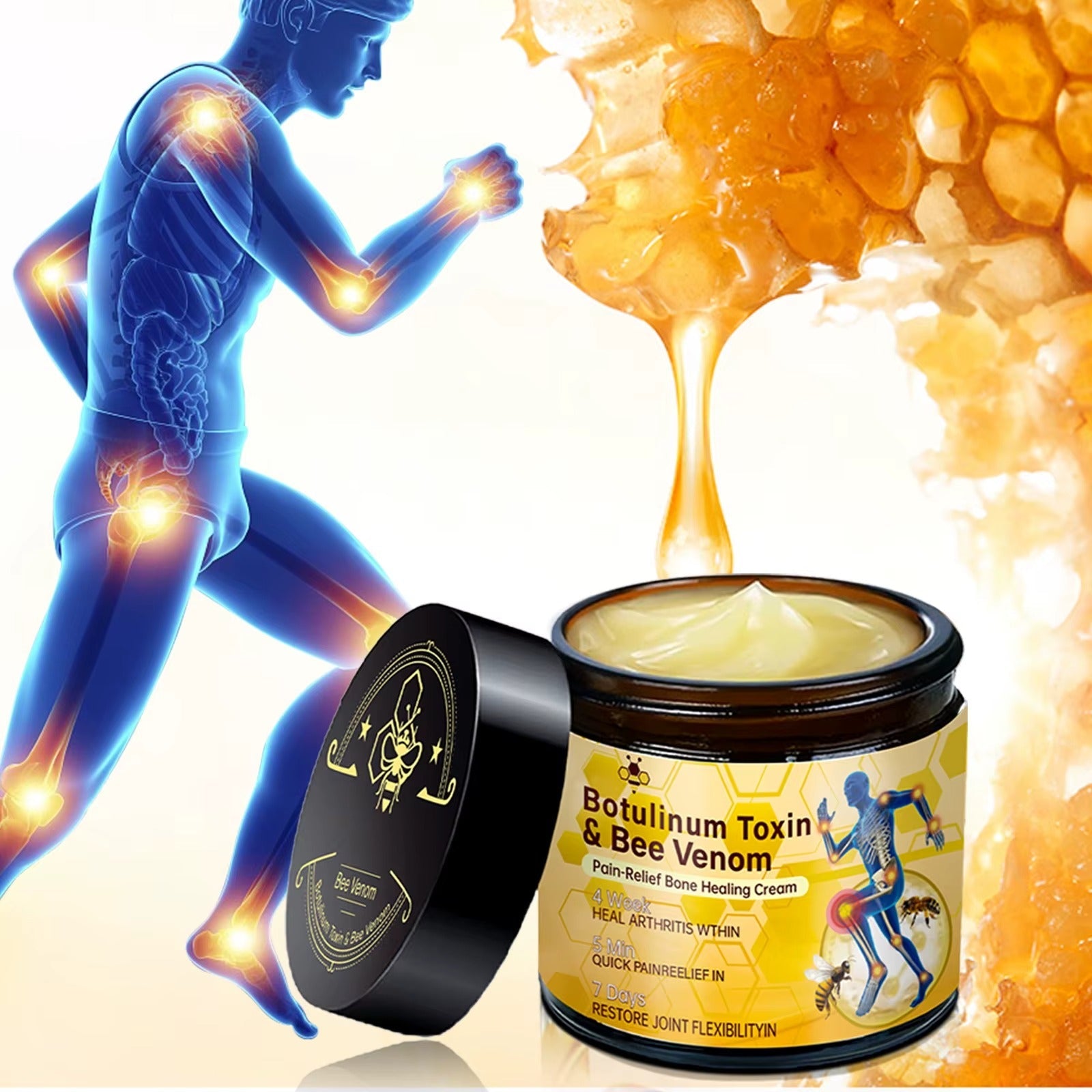 Crème Miracle – Fini les douleurs, raideurs et gonflements dès la première application !